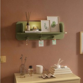 Etajera verde pentru camera copii si adolescenti Colectia Loof New
