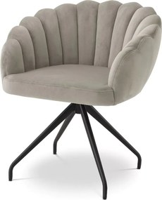 Scaun pivotant design elegant LUX Luzern, Savona greige