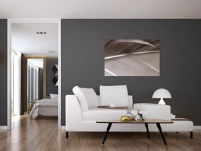 Tablou cu fibre abstacte (90x60 cm)