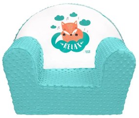New Baby Baby Scaun Minky Fox mint , 42 x 53 cm