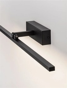 Aplica de perete LED baie IP44 MAREL negru