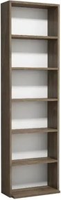 Biblioteca/etajera carti, Homs Design, nuc, 160 x 50 x 20 cm, PAL