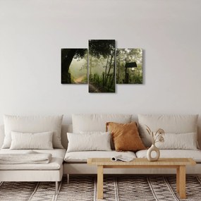 Tablou cu ceața de dimineața (90x60 cm)