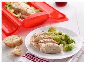 Recipient din silicon pentru gătire la aburi – Lékué