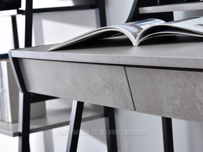 Masă PC Borge (beton + negru). 1109733