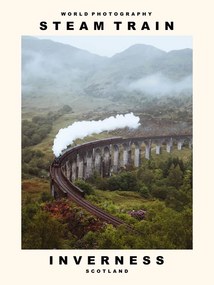 Fotografie Steam Train (Inverness, Scotland)
