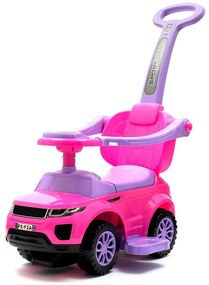 Mașinuță Baby Mix cu tijă de ghidare SUV 3in1,roz