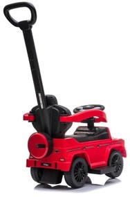 Bicicletă fără pedale Mercedes G350d 3 în 1 roșu/negru