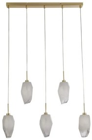 Lustra moderna cu 5 pendule Rocky