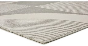 Covor gri deschis-fildeș 160x230 cm Flora – Universal