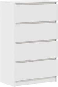 vidaXL Dulap, alb, 60x35x98,5 cm, lemn compozit