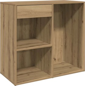 vidaXL Dulap de cosmetice Artisan Stejar 80x40x75 cm Lemn prelucrat