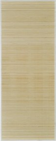 vidaXL Covor dreptunghiular din bambus natural 150 x 200 cm