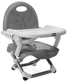 Scaun înălțător portabil Chicco POCKET SNACK gri