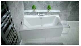 Cada asimetrica Besco Infinity 150x90 cm stanga
