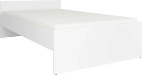 Cadru pat NEPO PLUS 120x200, alb, PAL laminat