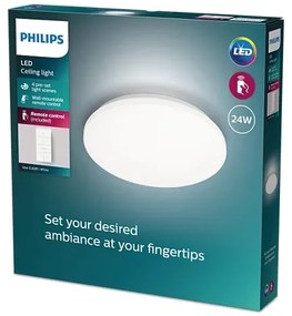 Plafonieră LED dimabilă IZSO LED/24W/230V 2700-6500K Philips + telecomandă