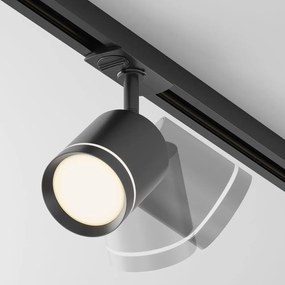 Spot LED, accesoriu pentru sinele monofazate Unity Orlo negru