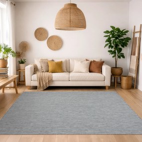 Covor SISAL SION A5165A Melanj țesute plate gri