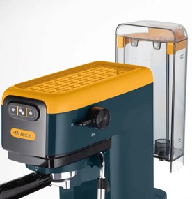 Espressor de cafea Ariete ESPRESSO COLOR 1399/16, 1300W, 15 bar, 1.1 L, Cafea macinata si ESE, Galben