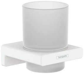 Set accesorii baie Hansgrohe AddStoris, alb mat