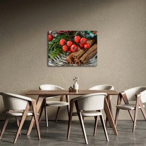 Tablou cu rowan și scorțișoară (70x50 cm)