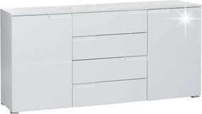 Dulap SPICE, alb lucios