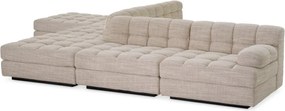 Canapea, Modul dreapta design elegant LUX Dean right Skyward sand