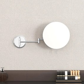 Oglinda cosmetica Inter Ceramic 20x42 cm crom lucios cu marire x5