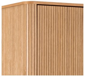 Șifonier în culoare naturală cu aspect de lemn de stejar 100x200x55 cm Langley – Actona