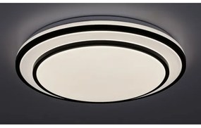 Rabalux 2130 - Plafonieră LED dimabilă LUPITA, 40W/230V, neagră, cu telecomandă