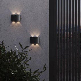 Aplica LED ambientala de exterior IP54 Show grafit