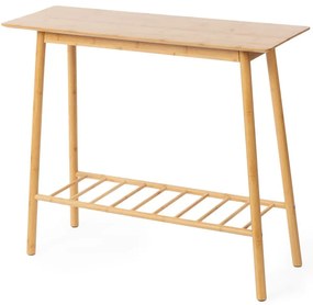 Masă consolă în culoare naturală 30x90 cm – Compactor