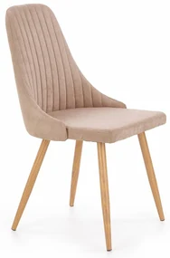 Scaun de bucaterie Tadeo, bej/fag