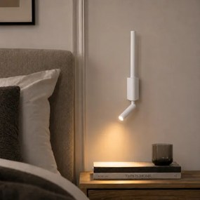 Brilagi - Aplica spot LED de perete VIXON LED/3W/230V + LED/5W, alb, CRI 90