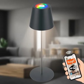 Briloner 7559015-LED Lampă de masă LED RGB COLORIS 3,5W/5V IP44 2000mAh Wi-Fi Tuya