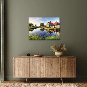 Tablou cu mori din Olanda (70x50 cm)