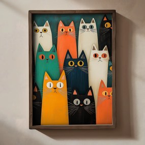 Tablou MDF -L MDF 3mm Multicolor P14A