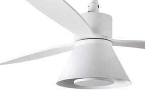 FARO AMELIA L CONE 33760WT-22-LED - ventilator cu lampă LED reglabilă/20W/230V, alb, Ø132 cm WT + telecomandă