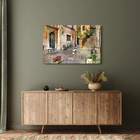 Tablou - Străzile vechi din Roma (90x60 cm)