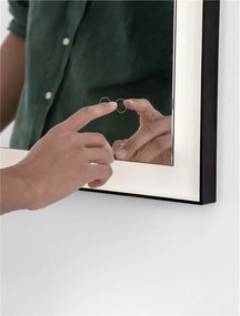 Oglinda baie cu iluminat LED IP44 3000K Ural, 60x80cm NVL-9006037