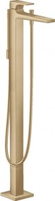 Baterie cada de pardoseala, Hansgrohe Metropol, fara ventil, bronz periat, 32532140