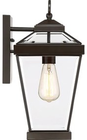 Aplică de exterior RAVINE 1xE27/60W/230V IP44 neagră Quoizel