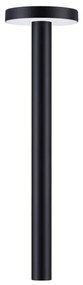 Stalp de exterior pentru terasa sau gradina, MOOD negru H-40cm