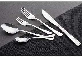 Set tacаmuri Kinghoff KH 3509, 72 piese, Pentru 12 persoane, Cutie, Otel inoxidabil, Argint