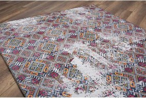 Covor SOUL CHENILLE, 75x150 cm, forma dreptunghiulara, poliester, mult