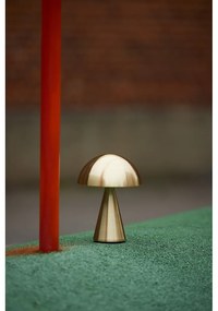 Veioză aurie LED cu intensitate reglabilă (înălțime 20 cm) Mush – Hübsch