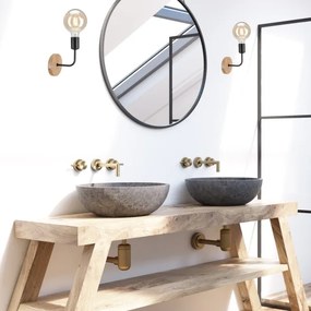 Aplică VITO OAK 1xE27/60W/230V