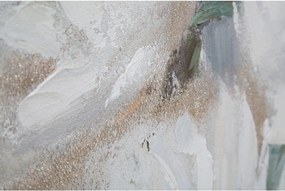 Tablou pictat manual 80x100 cm Flower – Mauro Ferretti