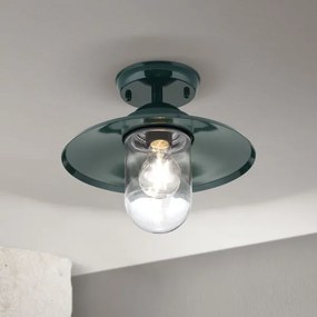 Lustră aplicată de exterior Orion AL 11-1317 EDWARD 1xE27/60W/230V IP44 verde
